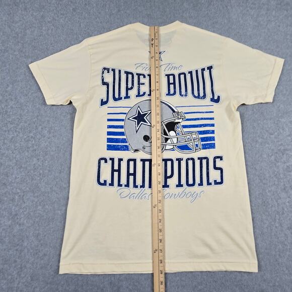 NWOT Dallas Cowboys Shirt Size Medium by Mitchell & Ness Super Bowl Graphic Tee - Picture 16 of 16